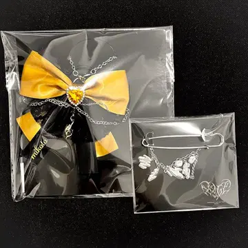 시쿠포니 미코토 -RAGE- 리본 참 1개 핀 참 1개