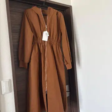 crea AP-1093 브라운 트렌치코트