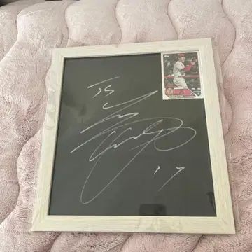 오타니 쇼헤이 사인 포함 프레임