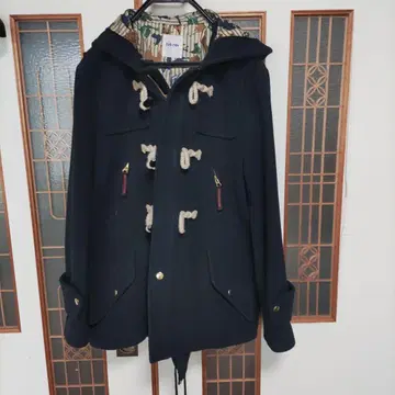 Ne-net 네이비 더플 코트