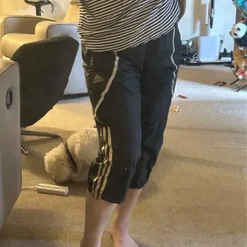 adidas 금 라인 카프리스 하프 팬츠