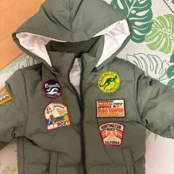 ROXY 후드 부착 다운 자켓 M 사이즈