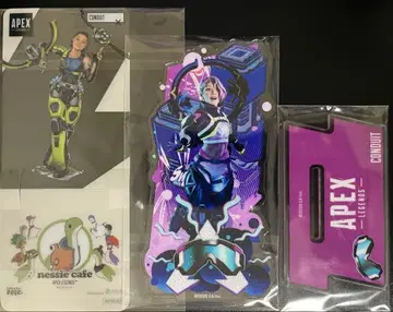 APEX 네이비 지그 아크릴 스탠드 클리어 카드