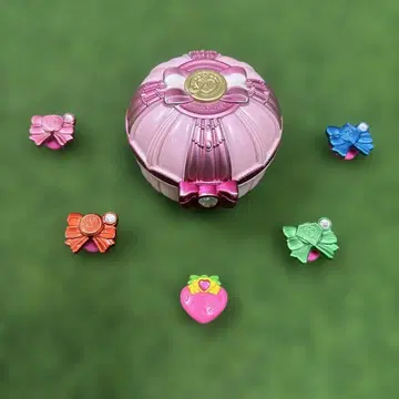 스마일 프리큐어! 컬러풀 변신! 스마일 팩트 큐어 데코 5개 세트