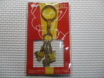 레어 새상품 영화 포켓몬 피츄 피카츄 메탈 키링 초기