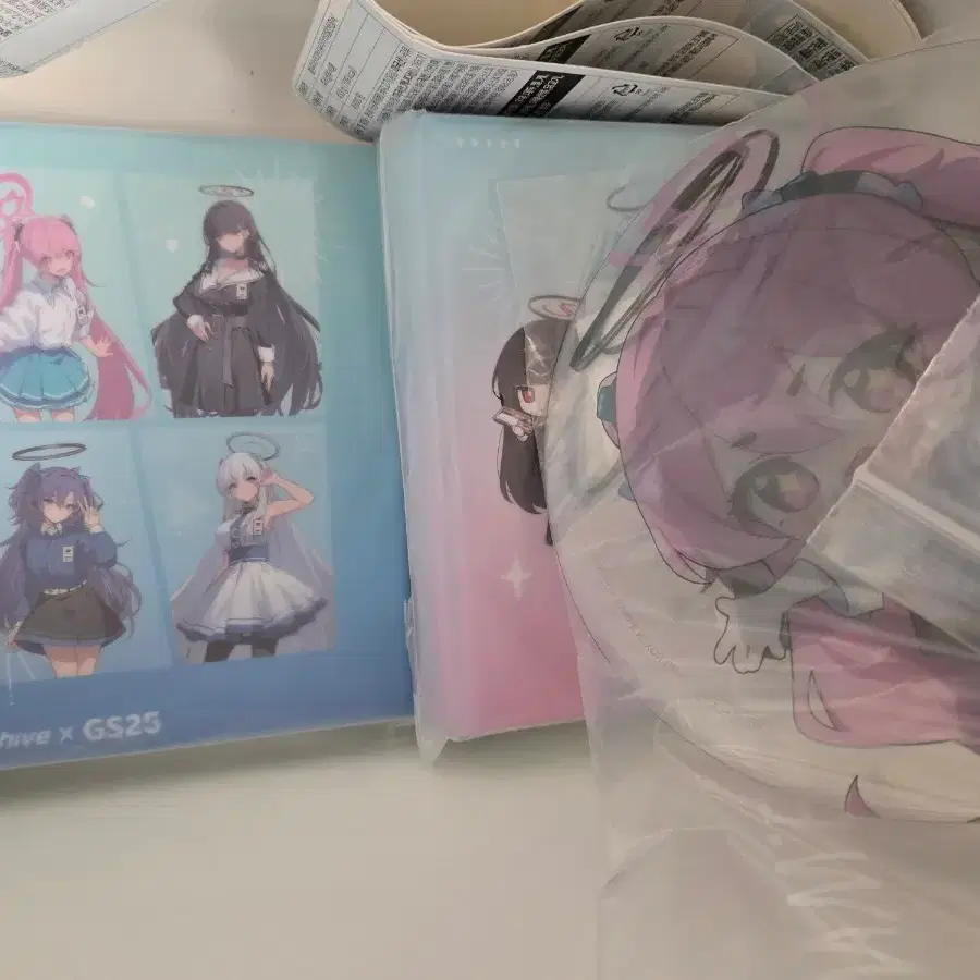 Blue Archive X GS25 LD Photocard Collector Book on Bunjang Global