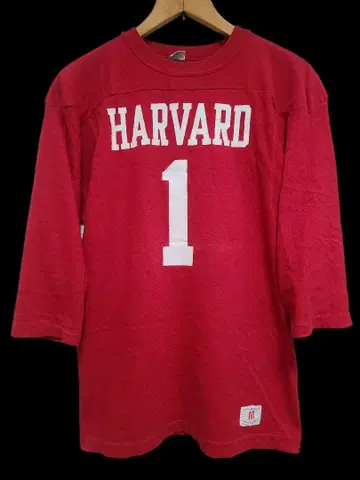 하버드대! 70s 챔피언 풋볼 티셔츠 M 바택