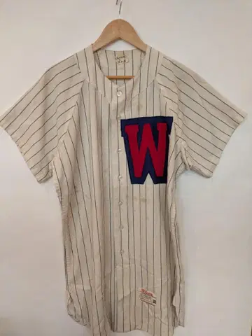 50s-60s Wilson 울 베이스볼 셔츠 USA 수입 6354
