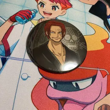 원피스 극락탕 캔뱃지 샹크스