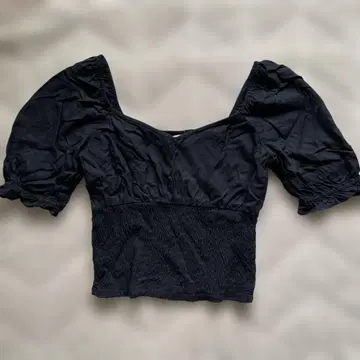 Abercrombie & Fitch 오프숄더 크롭 탑 S