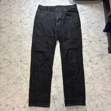 EDWIN 404 다크 데님 W34 일본제