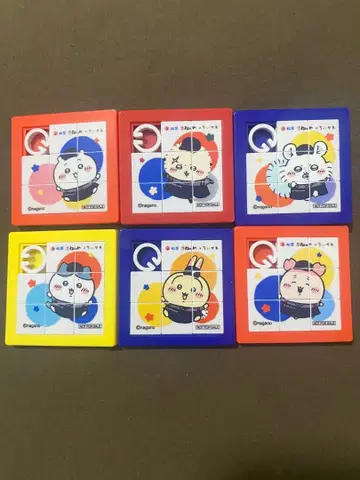 치이카와 마츠야 콜라보 슬라이드 퍼즐 전 6종 풀컴프