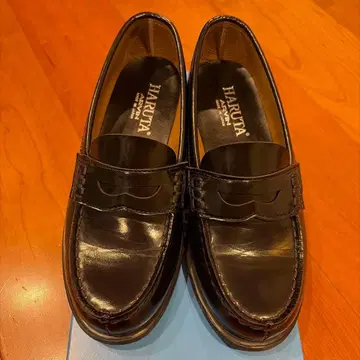 HARUTA 블랙 로퍼 일본제