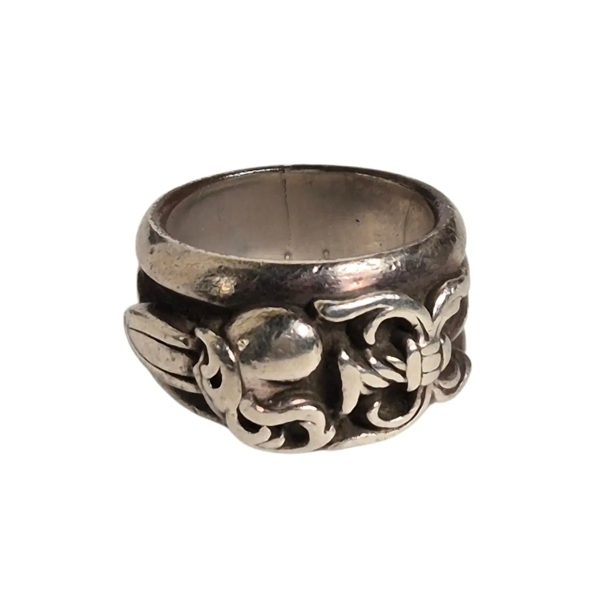 Authentic Chrome Hearts Spacer Ring Dagger 6mm, Size 18
