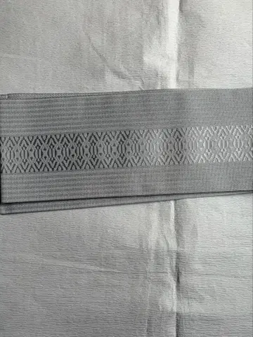 새상품급 여름 아이템 단의 반폭 오비 조샤 다이잇켄조 그레이 오비