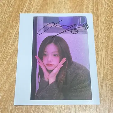 CLASS:y 클래시 지민 친필 사인 폴라로이드