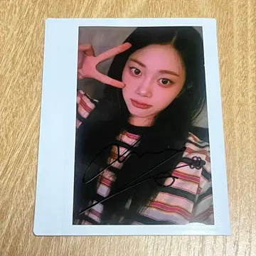 CLASS:y 클래시 지민 친필 사인 폴라로이드