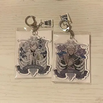흑집사 Black Label 아크릴 키링 2개 세트