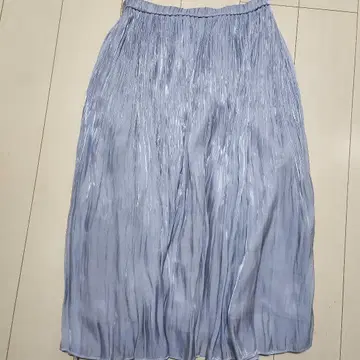 UNTITLED 플리츠 스커트 라이트 블루 42
