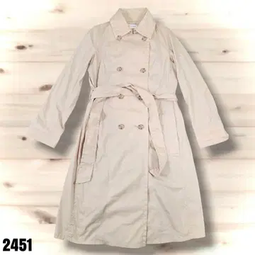 PLST 베이지 트렌치코트 M 2451