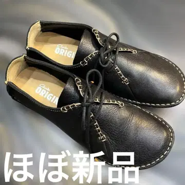 클락스 나탈리 타입 블랙 레더 사이즈 UK.5 정가 24200엔