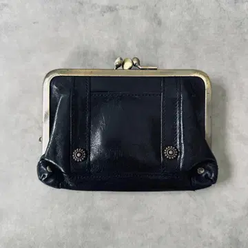 Dakota 가죽 가마구치 스터드 코인 케이스 동전 지갑 카드 홀더