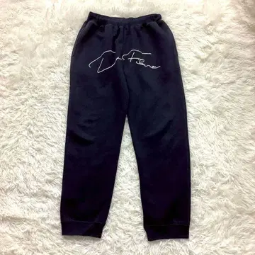 DexFilmz 맨투맨 팬츠 남성용 캐주얼 저지 로고