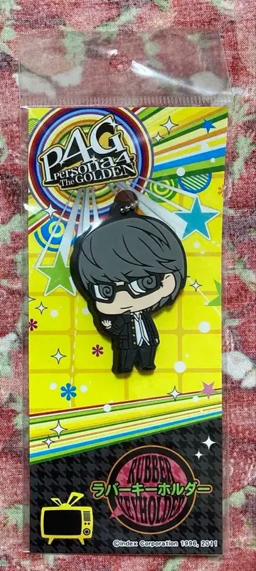 페르소나 4 더 골든 러버 키링 주인공 나루카미 유 러버 스트랩