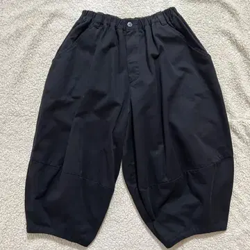 Particular 파티클라르 벌룬 팬츠 사루엘 팬츠 블랙 일본제