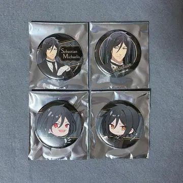세바스찬 타워 레코드 카페 캔뱃지 4점