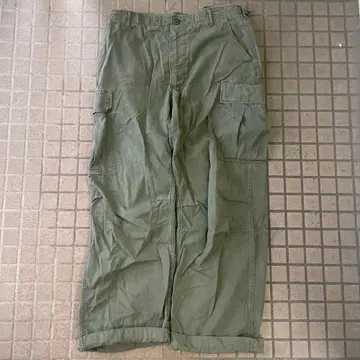 60s 미군 정글 퍼티그 팬츠 OG107 베이커 팬츠