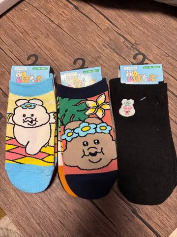 응포챠무 키미마로 양말 삭스 3족 세트 3