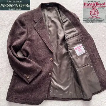 새상품급 Harris Tweed 해리스 트위드 테일러드 자켓 단회전