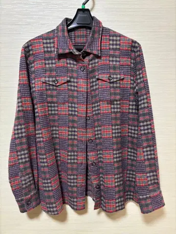 마드모아젤 논논 여성용 플란넬 셔츠