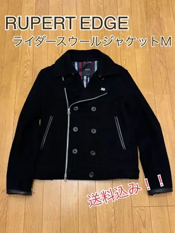 RUPERT EDGE 라이더스풍 울 자켓 M