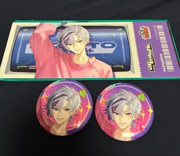 후와 미나토 캔뱃지 세메욘 특전 티켓풍 카드 니지산지