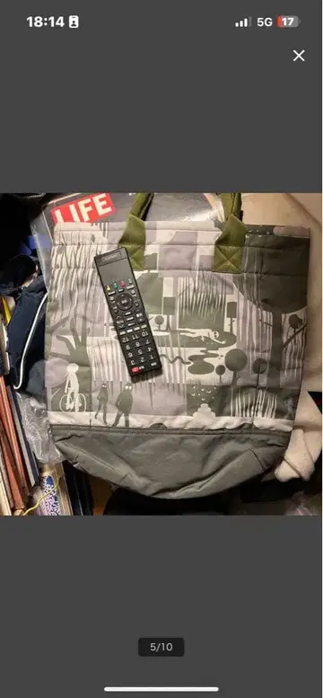 메이드 USA 슈르레알리즘 사용 빈도 낮은 상품 디자인 토트백 깨끗함