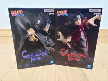 미개봉 새상품 NARUTO 돌풍전 피규어 2개 세트 사스케 VS 이타치