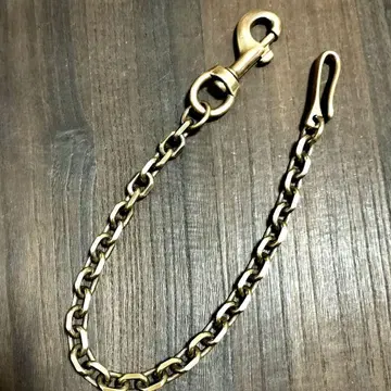 놋쇠 훈증 팥 12mm 월렛 체인 빈티지 브라스 나스칸