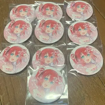 쿠로사와 루비 캔뱃지 현지애 축제 자켓 캔 10개