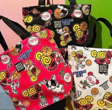 히스미니 팝업 한정판 미니 토트백 화이트