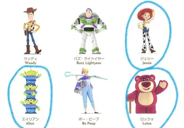 TOPTOY 토이 스토리 30주년 기념 피규어 3체 세트
