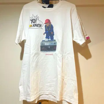 애플밤 사이즈 XL MTV YO!RAPS 티셔츠