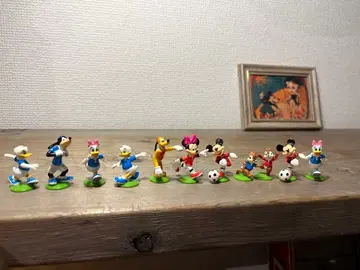 디즈니 랜드 레트로 미키마우스 스포츠 피규어 세트 자석