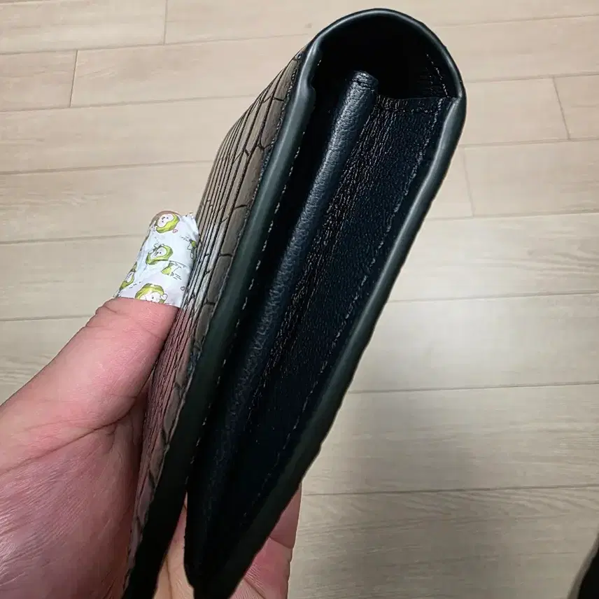 루이비통 (정품) 버질아블로 한정판 엘리게이터 악어 브라짜 월릿장지갑 사진 8