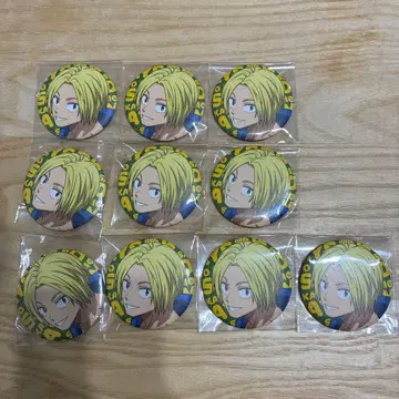 사카모토 데이즈 아사쿠라 신 캔뱃지 10개