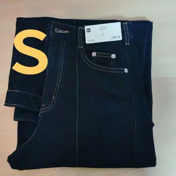 새상품 GU 벌룬 팬츠 by rokh 2026SS 네이비 S사이즈