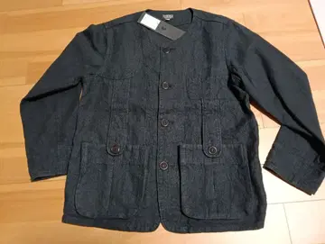 BLACKSIGN 린넨 캔버스 슈팅 자켓