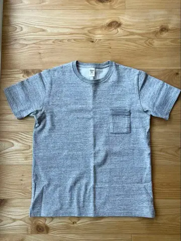 Jackman Dotsume 포켓 티셔츠 L 그레이
