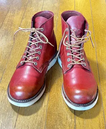 REDWING 9105 8.5D 홍차 USA 플레인토